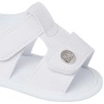Sandália para bebê Básica Branca - Keto Baby