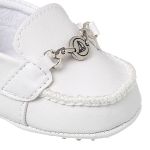 Mocassim para bebê Fivela Branco - Keto Baby