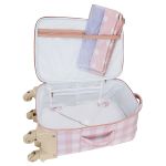 Mala com rodinhas + Bolsa Everyday + Frasqueira Térmica Emy Margaridas - Masterbag