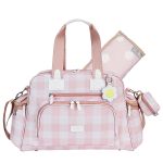 Mala com rodinhas + Bolsa Everyday + Frasqueira Térmica Emy Margaridas - Masterbag