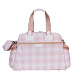 Mala com rodinhas + Bolsa Everyday + Frasqueira Térmica Emy Margaridas - Masterbag