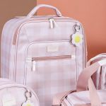 Mala com rodinhas + Bolsa Everyday + Frasqueira Térmica Emy Margaridas - Masterbag