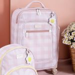 Mala com rodinhas + Bolsa Everyday + Frasqueira Térmica Emy Margaridas - Masterbag