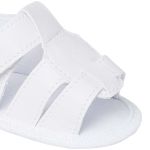 Sandália para bebê Branco- Keto Baby