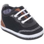 Tênis para bebê Bordado Preto - Keto Baby
