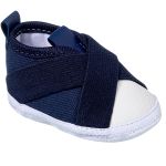 Tênis para bebê Slip-On Marinho - Keto Baby