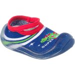 Meia c/ Sola para bebê Super Dino Marinho - Keto Baby