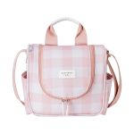 Mala com rodinhas + Bolsa Anne + Frasqueira Emy + Porta Carteira de Vacinação Margaridas - Masterbag
