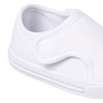 Tênis para bebê c/ fecho Duas Pontas Branco - Keto Baby