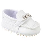 Mocassim para bebê Fivela Branca - Keto Baby