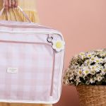 Mala Vintage + Bolsa Everyday + Bolsa Térmica Vicky Margaridas - Masterbag