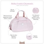 Bolsa para bebê Louise Chamonix Rosa - Masterbag