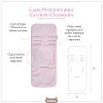 Capa protetora para carrinho de bebê Chamonix Rosa - Masterbag