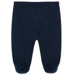 Calça (mijão) para bebe em suedine Marinho - Tilly Baby