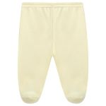Calça (mijão) para bebe em suedine Amarela - Tilly Baby