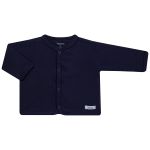 Casaco para bebe em suedine Marinho - Tilly Baby