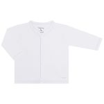 Casaco para bebê em suedine Branco - Tilly Baby