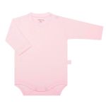 Body longo para bebê em suedine Rosa - Tilly Baby