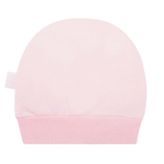 Touca para bebe em suedine Rosa - Tilly Baby
