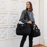 Bolsa para bebê Amelie Chamonix Preto - Masterbag