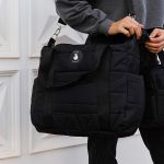 Bolsa para bebê Amelie Chamonix Preto - Masterbag