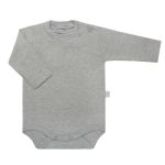 Body longo para bebê em suedine Mescla - Tilly Baby