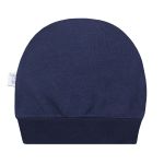 Kit Touca e Luva para bebe em suedine Marinho - Tilly Baby