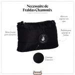 Necessaire de Fraldas Chamonix Preto - Masterbag