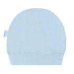 Kit Touca e Luva para bebe em suedine Azul - Tilly Baby