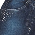 Calça jeans feminina infantil Little Heart - Tilly Baby