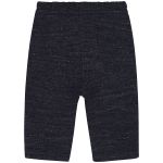 Calça para bebê em moletinho Laço Denim Black - Tilly Baby