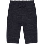 Calça para bebê em moletinho Laço Denim Black - Tilly Baby
