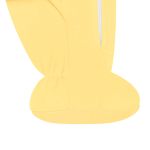 Macacão longo c/ zíper para bebê em suedine Amarelo - Tilly Baby