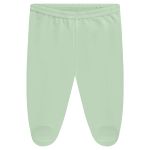 Calça (mijão) para bebê em suedine Verde - Tilly Baby