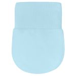 Kit 2 Pares de luvas em plush Azul/Branca - Tilly Baby
