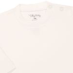 Body longo para bebê em suedine Marfim - Tilly Baby