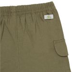 Shorts para bebê em sarja Verde Militar - Tilly Baby