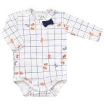 Body longo c/ Calça para bebê em suedine Joaninha - Tilly Baby