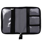 Porta Carteira de Vacinação de bebê Chamonix Preto - Masterbag