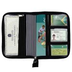 Porta Carteira de Vacinação de bebê Chamonix Preto - Masterbag