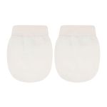 Kit Touca e Luva para bebe em suedine Bege - Tilly Baby