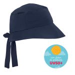 Chapéu de banho c/ proteção UV FPS +50 Marinho - Tip Top