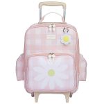 Mochila com rodinhas Kids Margaridas - Masterbag Kids