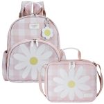 Mochila + Lancheira Térmica Kids Margaridas - Masterbag