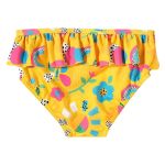 Conjunto de banho para bebê Jardim: Chapéu + Calcinha c/ proteção UV FPS +50 - Tip Top
