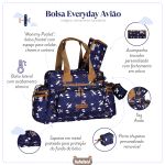 Bolsa para bebê Everyday Avião - Masterbag