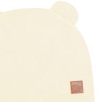 Gorro Orelhinha para bebê Marfim - Up Baby