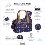 Bolsa Térmica para bebê Anne Avião - Masterbag