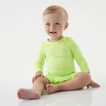 Macacão Beach para bebê c/ proteção UV FPS +50 Verde Limão - Up Baby