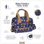Bolsa Térmica para bebê Vicky Avião - Masterbag